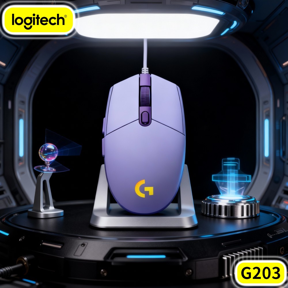 Logitech Mouse G203 - ماوس ألعاب سلكي من لوجيتك G203