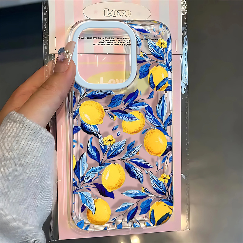 Receipt Printer Thermal - غطاء حماية ناعم بتصميم فاكهة الليمون