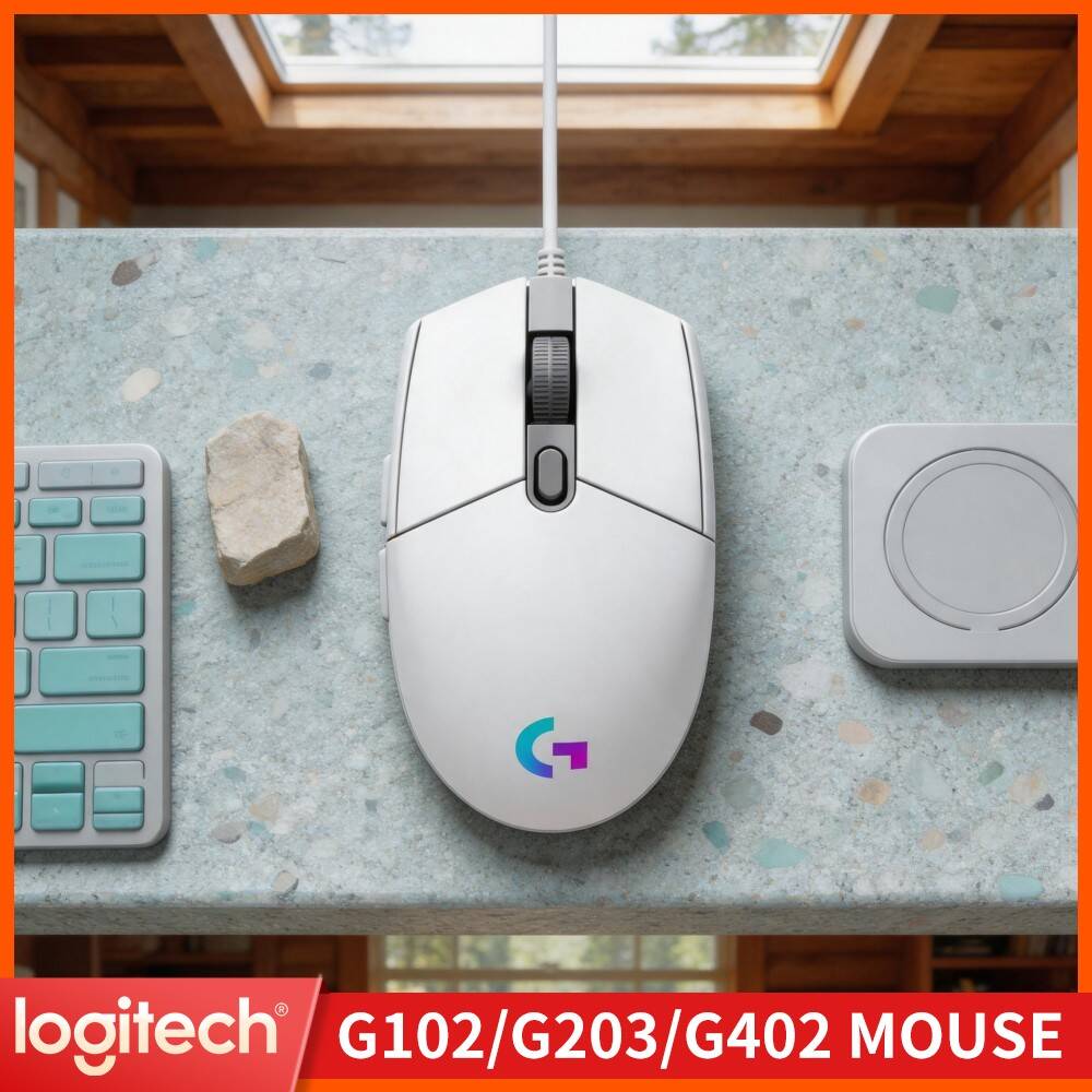 ماوس الألعاب السلكي لوجيتك G20 - مراجعة Logitech Mouse G203 وسعره
