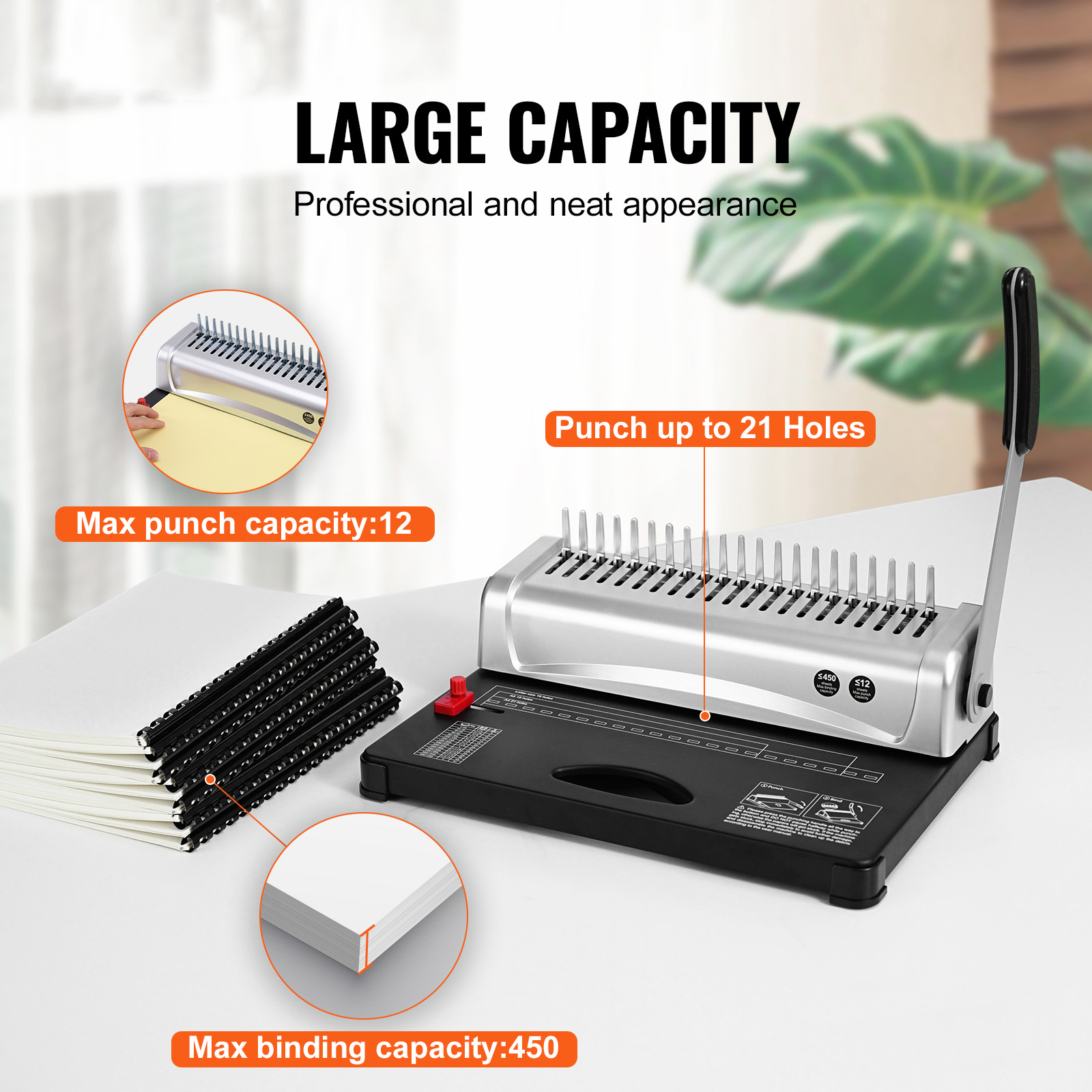 ماكينة تجليد VEVOR، ماكينة تجل - مراجعة Binding Machine Comb وسعره
